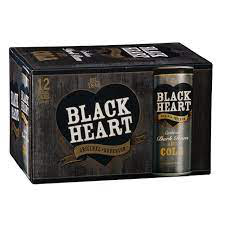 Black Heart 7% 250ml 12pk cans Black Heart 7% 250ml 12pk cans