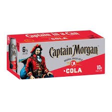 Captain Morgan 6% 10x375ml C Captain Morgan 6% 10x375ml C