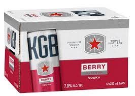 KGB Berry 12x250ml Cans KGB Berry 12x250ml Cans