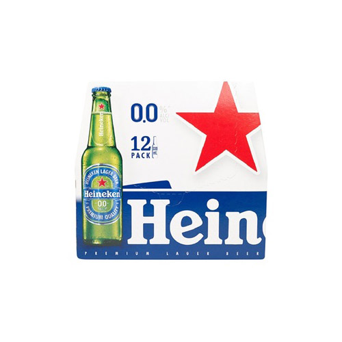 Heineken 0.0% 12pk bottles Heineken 0.0% 12pk Btls

