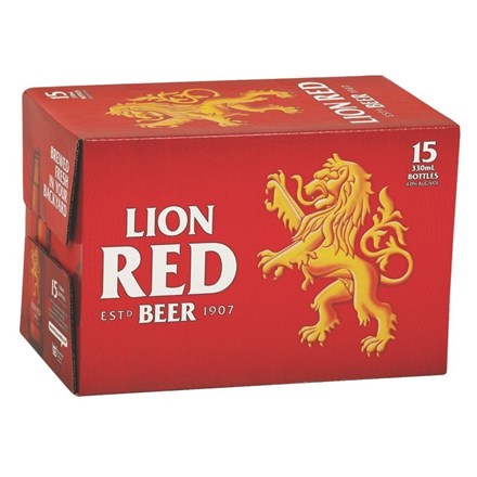 Lion Red 15pk bottles Lion Red 15pk bottles
