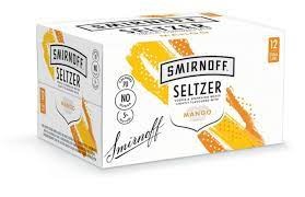 Smirnoff Seltzer Mango 12x250mlC Smirnoff Seltzer Mango 12x250mlC