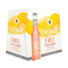 Cruiser 5% Zero Sugar Peach 12pk bottles