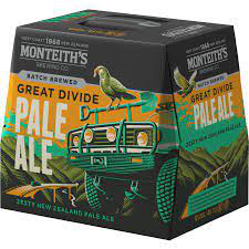 Monteith's Great Divide Pale Ale 12pk bottles Monteith's Great Divide Pale Ale