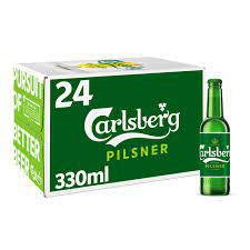 Carlsberg 24pk bottles Carlsberg 24 bottles