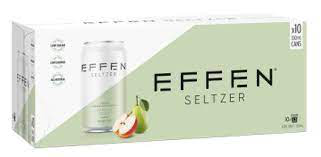 Effen Seltzer Apple & Pear 330ml 10pk cans Effen Apple & Pear 330ml 10pk cans