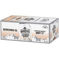 WOODSTOCK CANADIAN WHISKY & DRY GINGER ALE 10PK CANS 330ML WOODSTOCK CAN WHISKY & DRY G/A 10PK CANS 330ML
