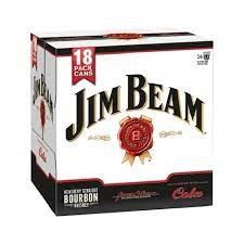 Jim Beam Cola 18x330ml Cans Jim Beam Cola 18x330ml Cans