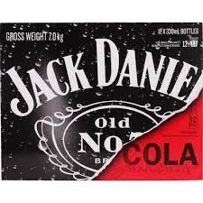 Jack Daniel's 12pk bottles Jack Daniel's 12pk bottles