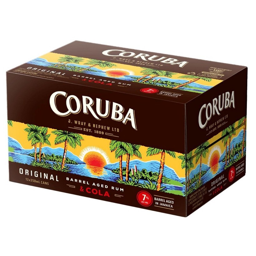 Coruba 7% 12 Pk Can Coruba 7% 12 Pk Can

29.99