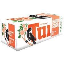 Tui Hard Soda Vodka Peach & Apple 330ml 10pk cans Tui Hard Soda Peach & Apple 330ml 10pk cans