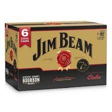 Jim Beam Gold 7% 6pk cans Jim Beam Gold 7% 6pk cans