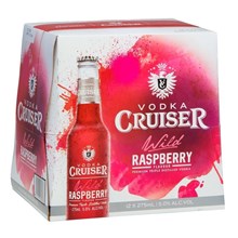 Cruiser 5% Raspberry - 12pk bottles