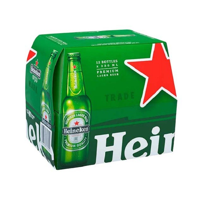 Heineken 12pk 330ml bottles Heineken 12pk 330ml Btls

