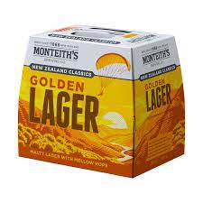 Monteith's Golden Lager 12pk bottles Monteith's Golden Lager