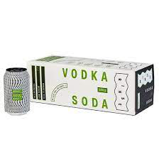 Rinse Vodka Apple Soda 10pk cans Rinse Vodka Apple Soda